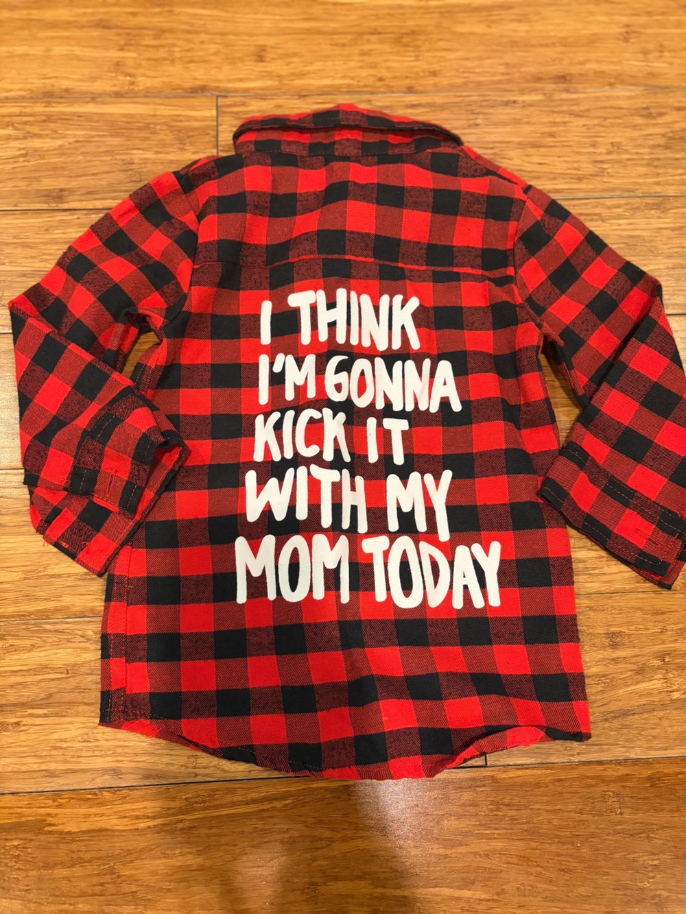GUC Kids plaid button up